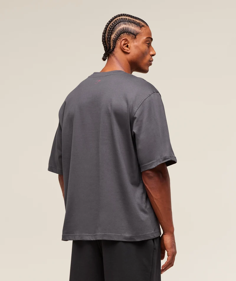 Gymshark Lifting Essentials T-Shirt - Onyx Grey