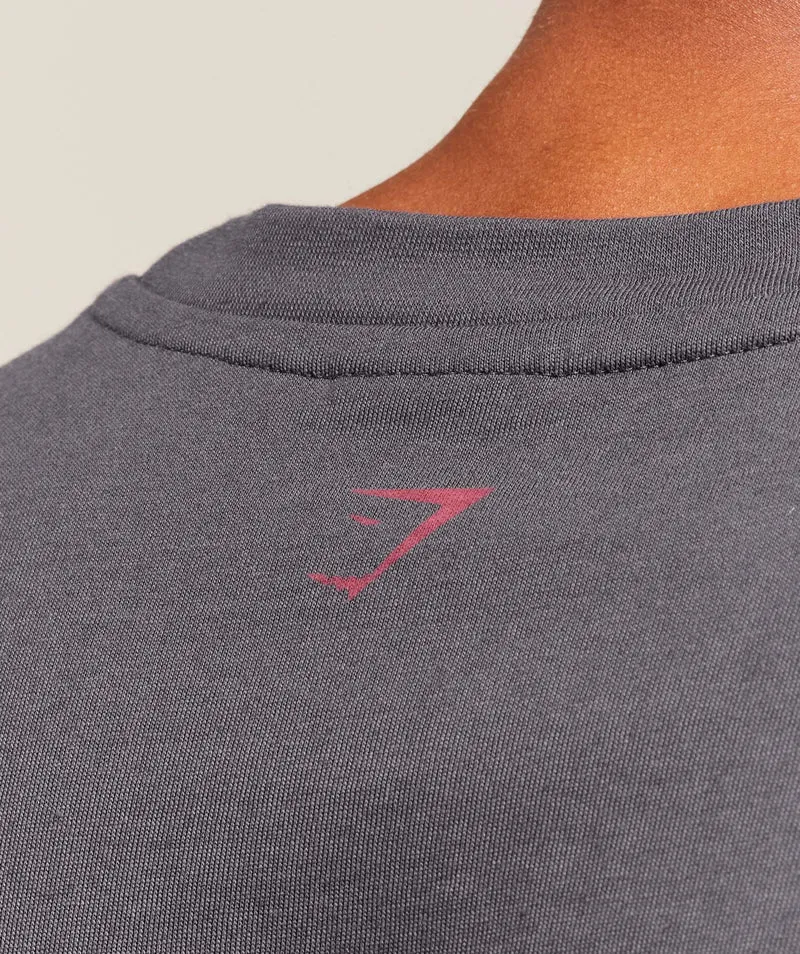 Gymshark Lifting Essentials T-Shirt - Onyx Grey