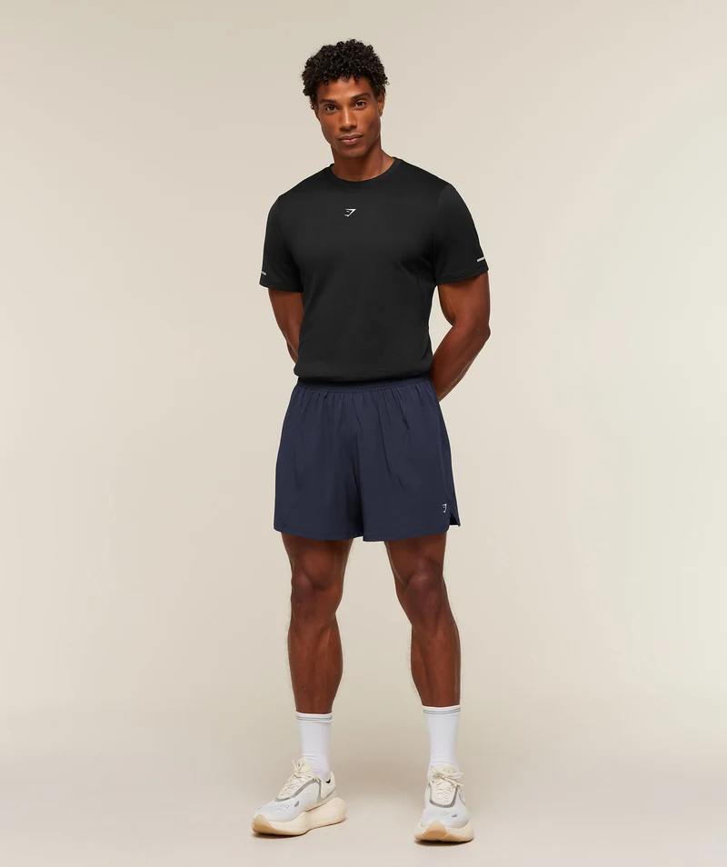 Gymshark Running 5" Shorts - Heavy Blue