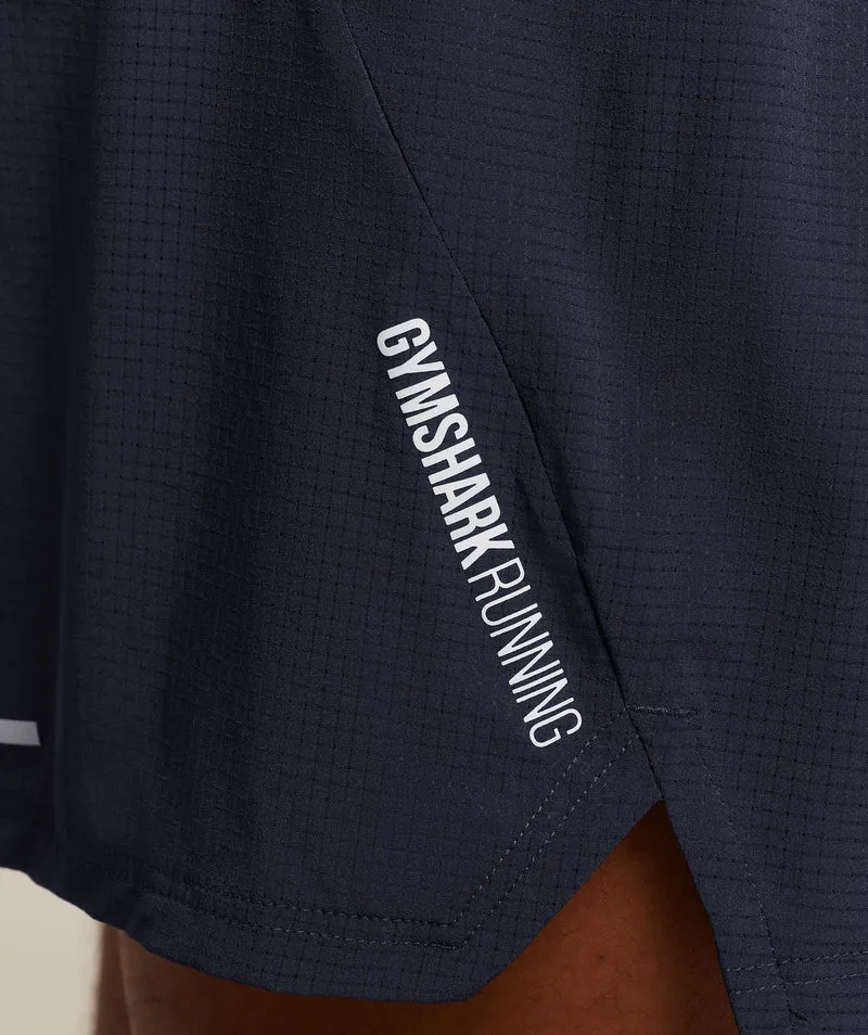 Gymshark Running 5" Shorts - Heavy Blue