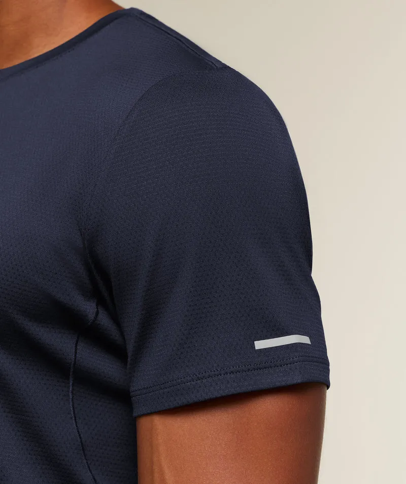 Gymshark Running T-Shirt - Heavy Blue