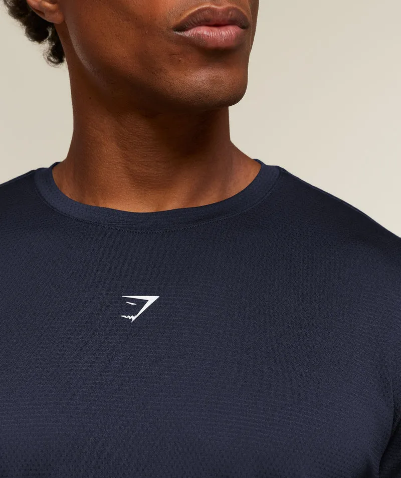Gymshark Running T-Shirt - Heavy Blue