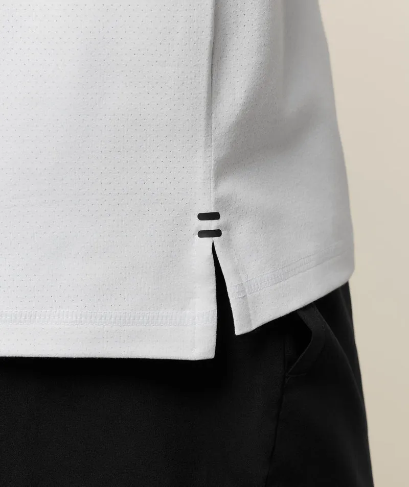 Gymshark Hybrid T-Shirt - White