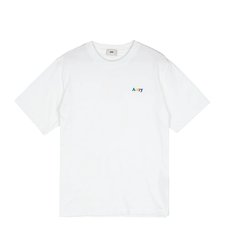 Autry Multicolor Embroidered Logo Tee