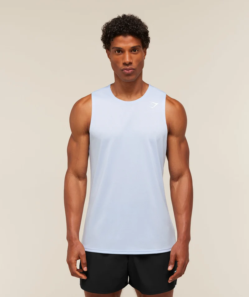 Gymshark Arrival Tank - Tranquil Blue