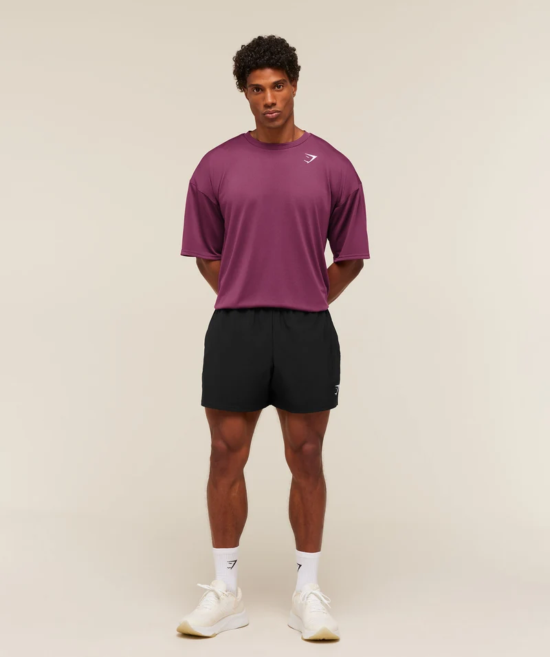 Gymshark Arrival Oversized T-Shirt - Strength Pink