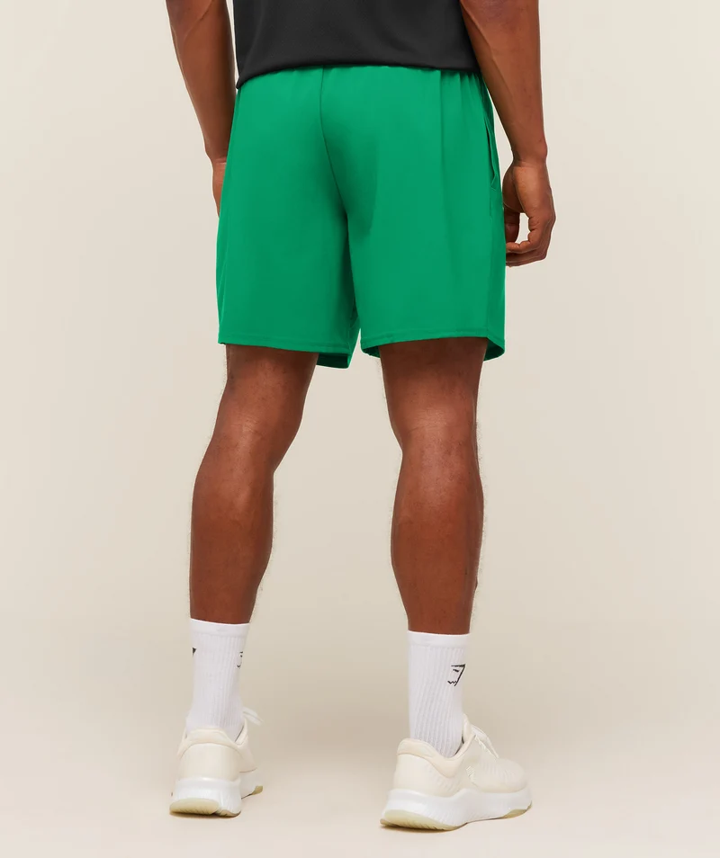 Gymshark Arrival 7" Shorts - Track Green