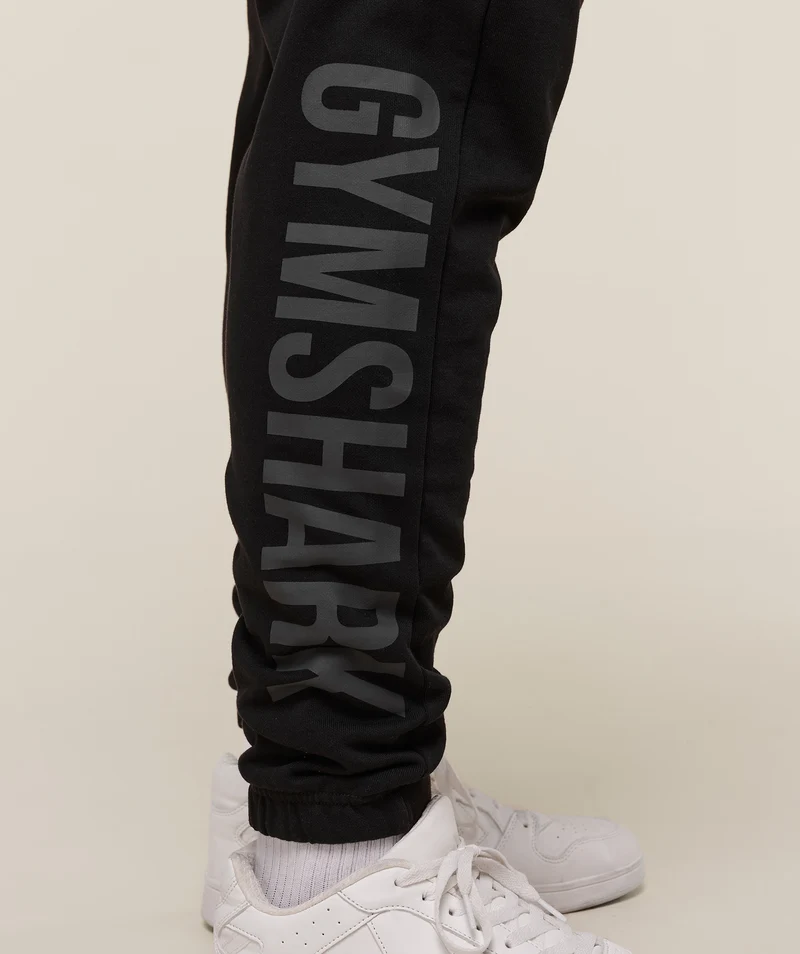 Gymshark Power Joggers - Black