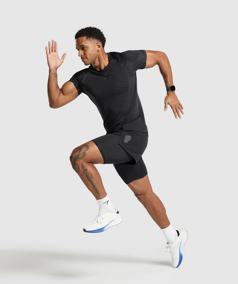 Gymshark Apex Run 5" Short - Black