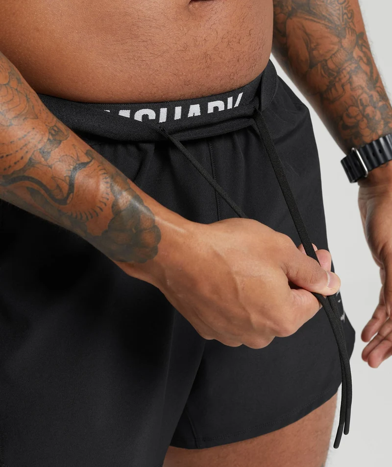 Gymshark Apex Run 5" Short - Black