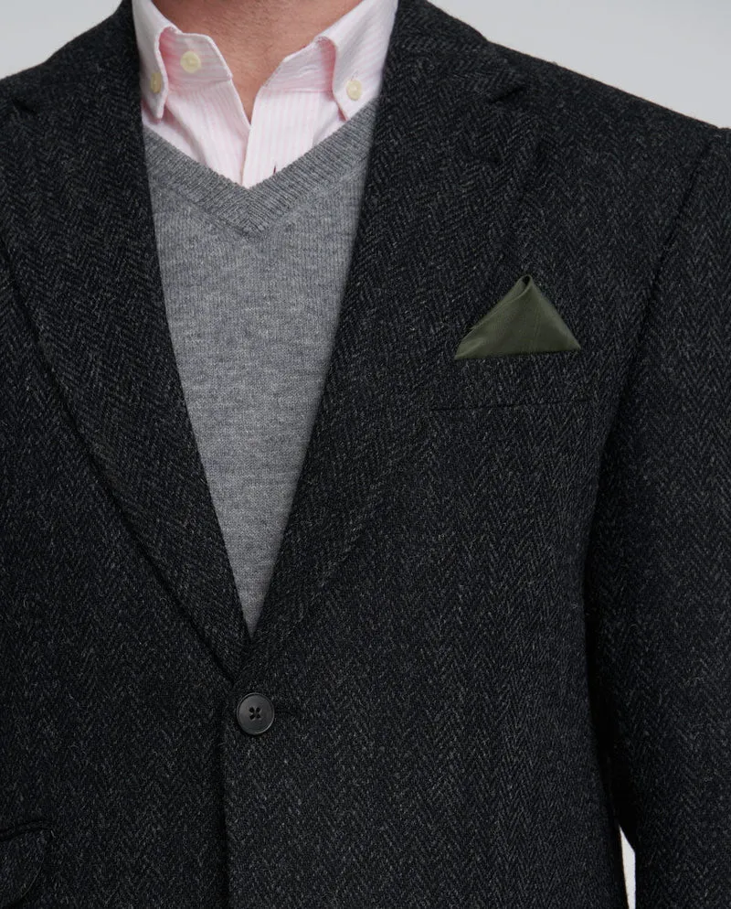 Harris Tweed Sakko "London" in charcoal