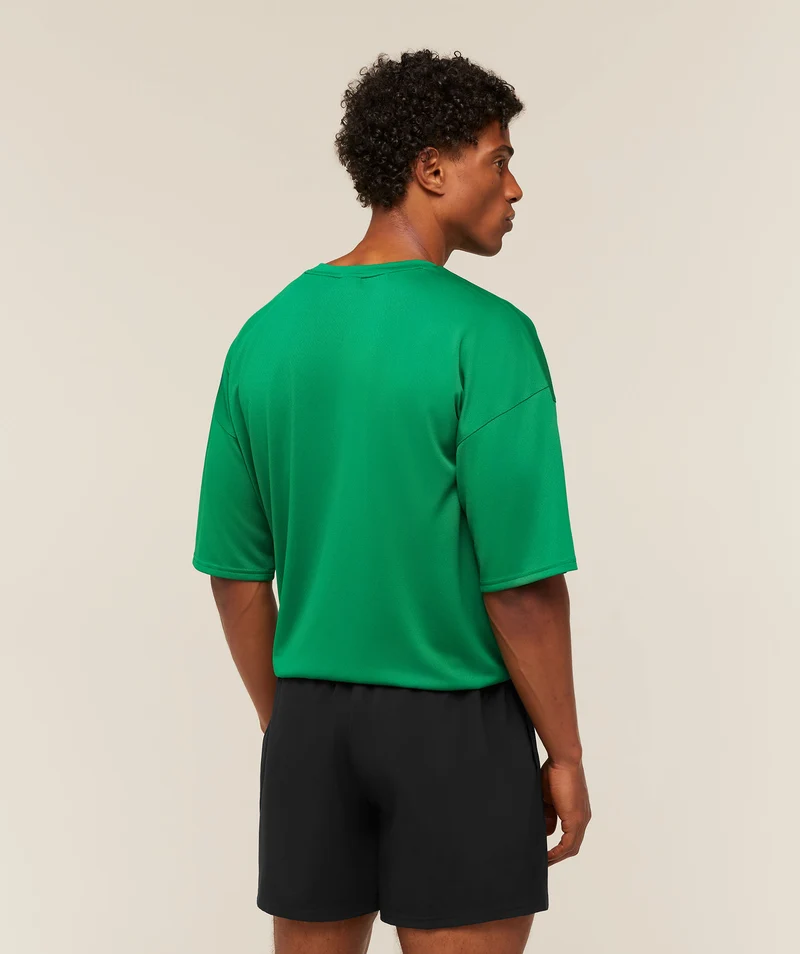 Gymshark Arrival Oversized T-Shirt - Track Green