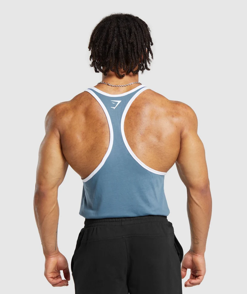 Gymshark Property Of Stringer - Faded Blue