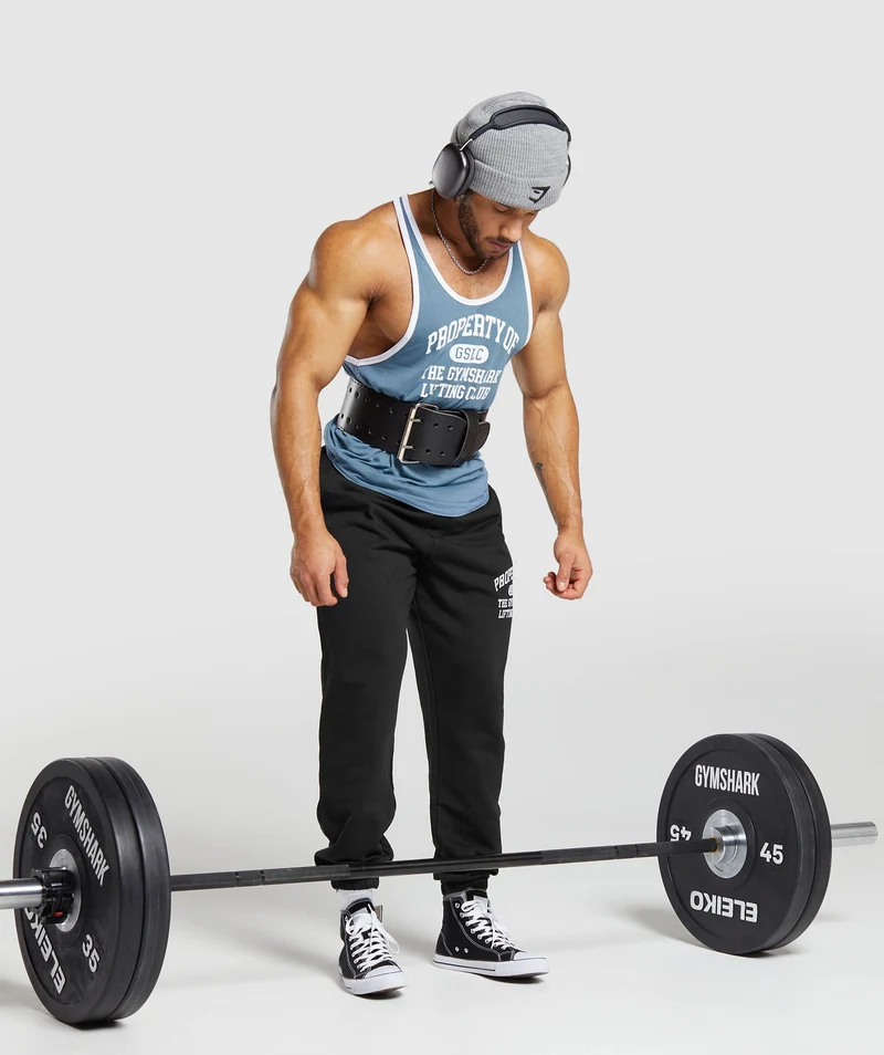 Gymshark Property Of Stringer - Faded Blue