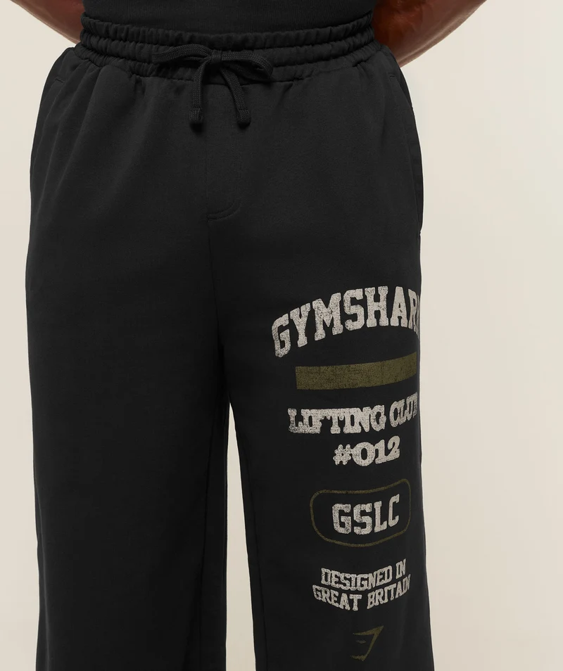 Gymshark Global Lifting Wide Leg Pants - Black
