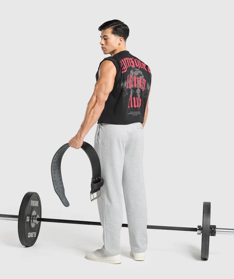 Gymshark Lifting Club Graphic T-Shirt - Black