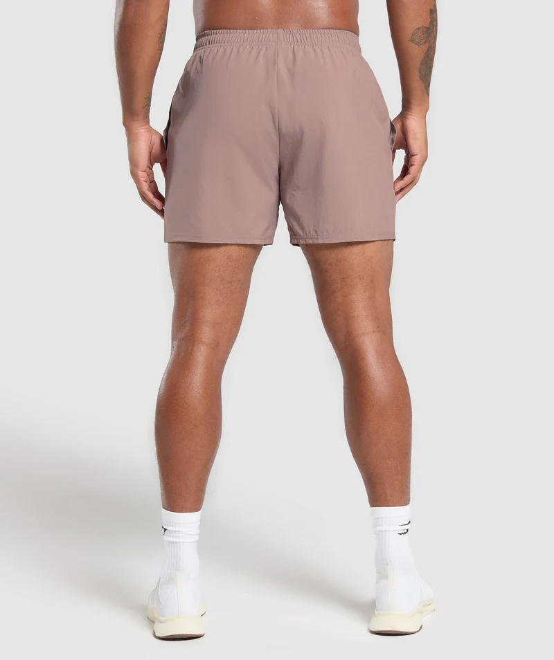 Gymshark Running Dept. 5" Shorts - Powder Mauve