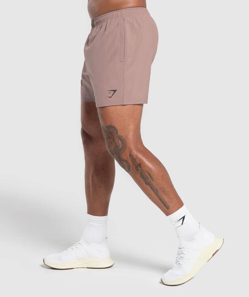 Gymshark Running Dept. 5" Shorts - Powder Mauve