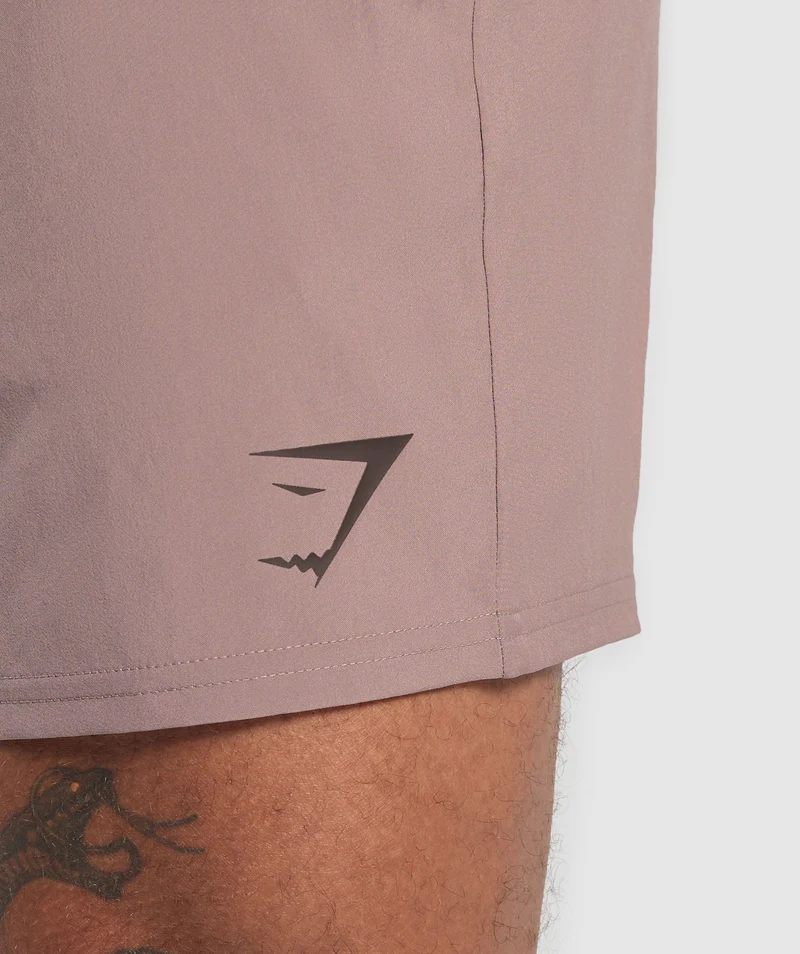 Gymshark Running Dept. 5" Shorts - Powder Mauve