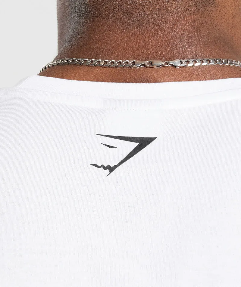Gymshark 2012 Lifting T-Shirt - White