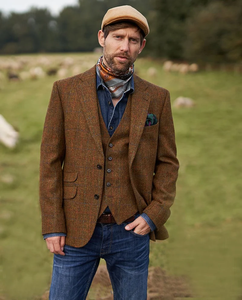 Harris Tweed Sakko "London" in country classic