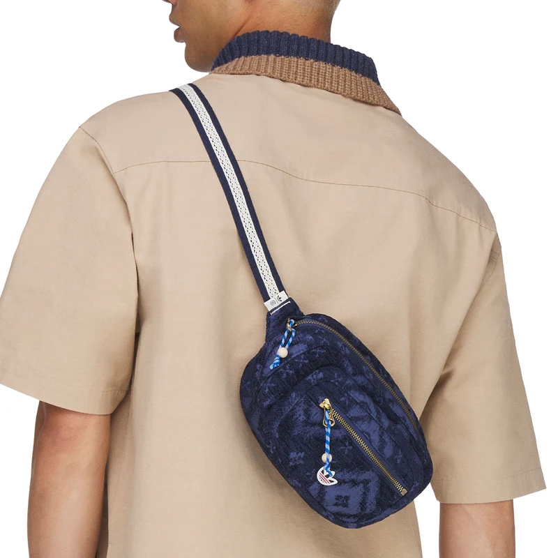 Adidas x Clot By Edison Chen Heritage Print Waist Bag