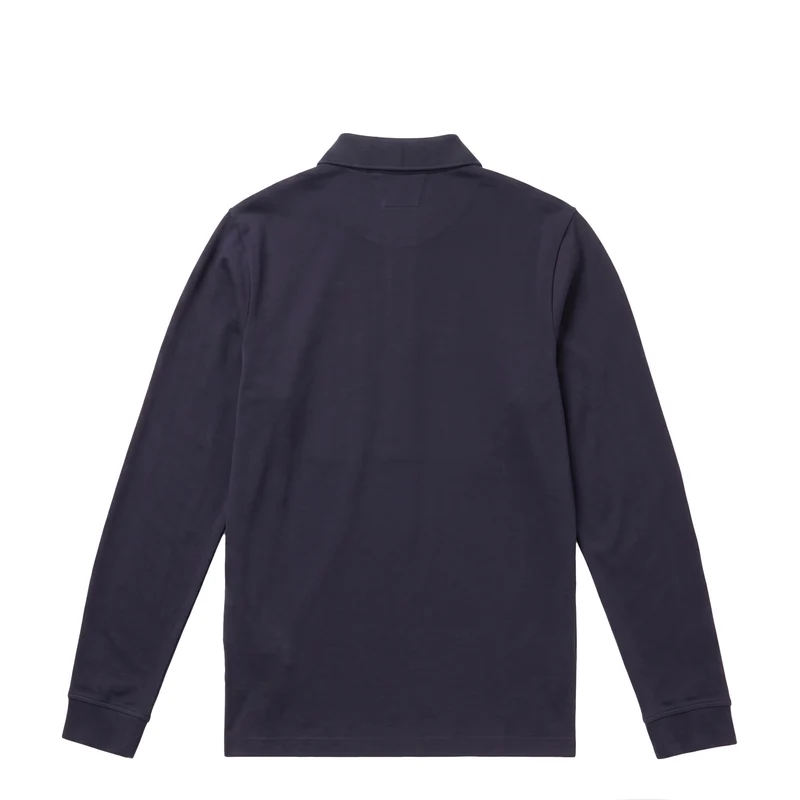 C.P. Company Stretch Piquet Long Sleeve Half Zip Polo