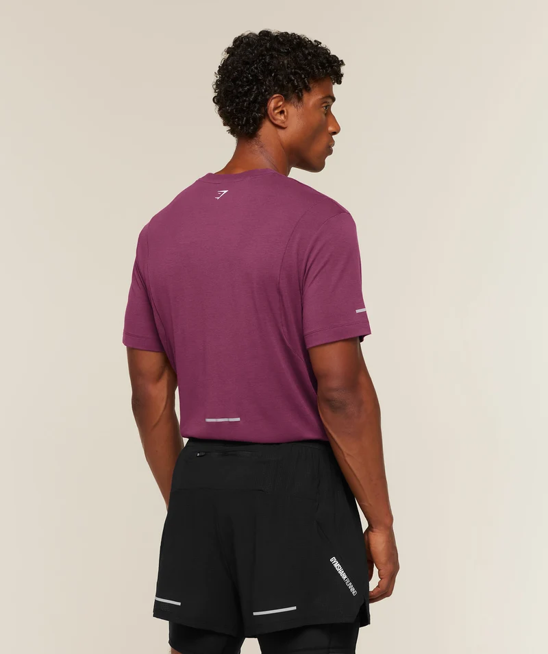 Gymshark Super Soft Running T-Shirt - Strength Pink