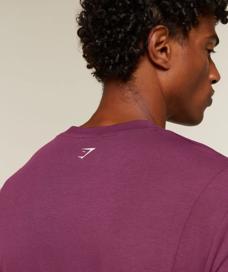 Gymshark Super Soft Running T-Shirt - Strength Pink
