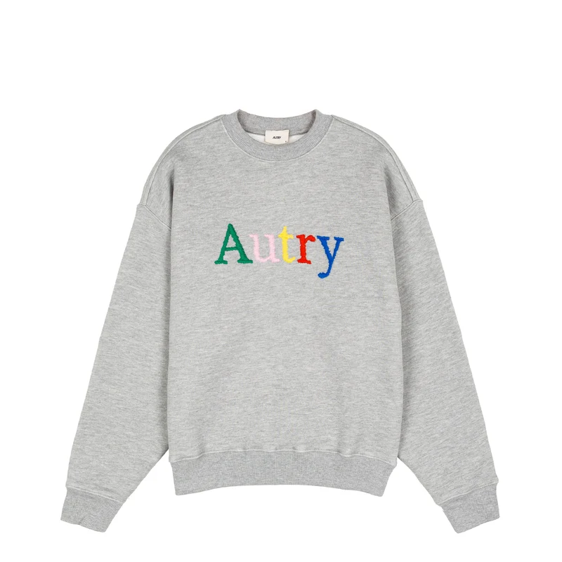 Autry Multicolor Embroidered Logo Sweatshirt