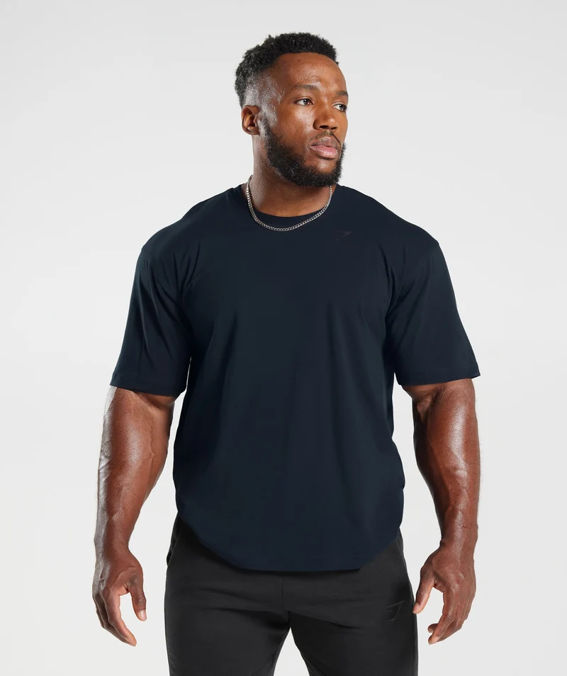 Gymshark Power T-Shirt - Navy