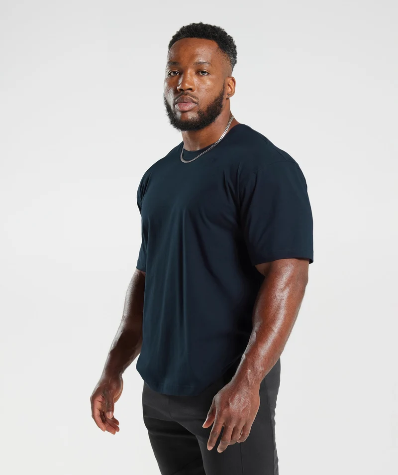 Gymshark Power T-Shirt - Navy