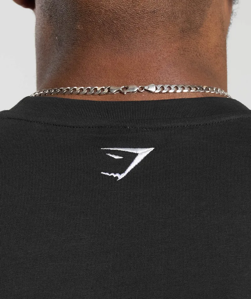 Gymshark Shark T-Shirt - Black