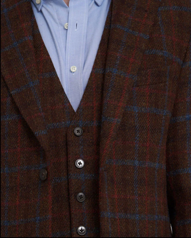 Harris Tweed Sakko "London" in Lord's Overcheck