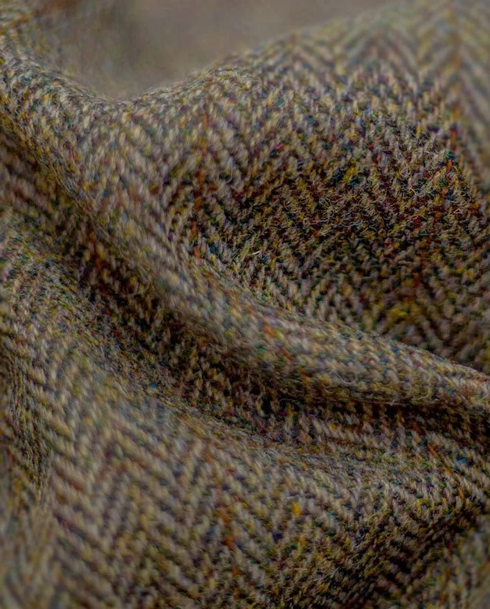 Harris Tweed Sakko "London" in evergreen