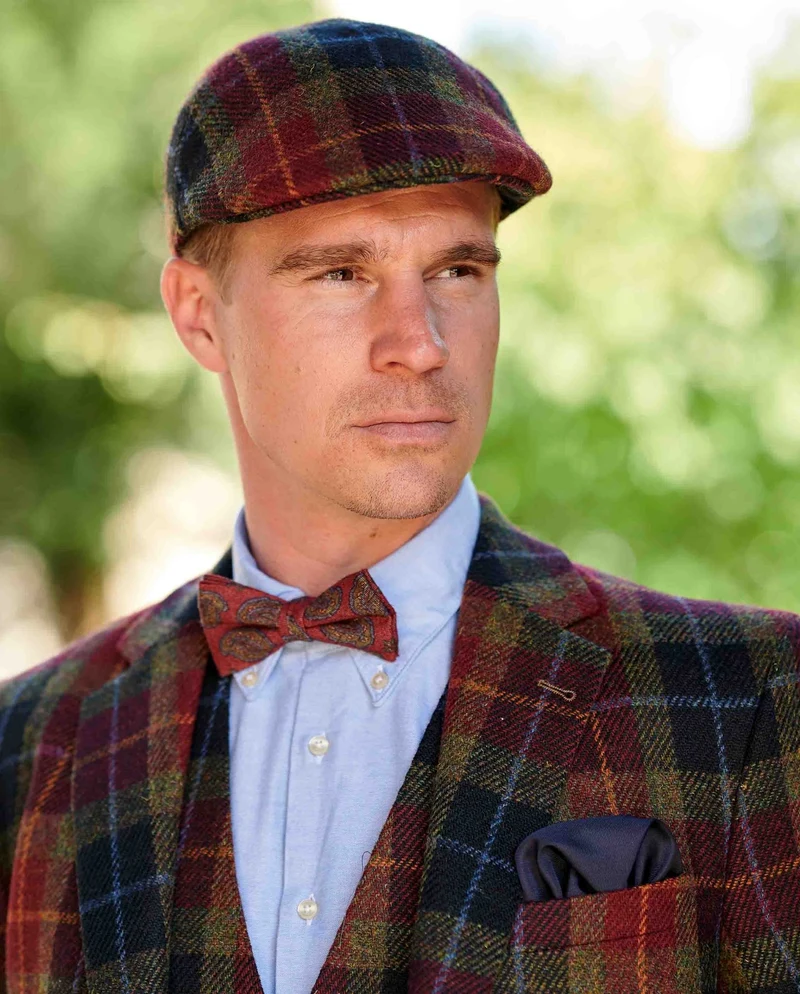 Harris Tweed Sakko "London" in Check of Island