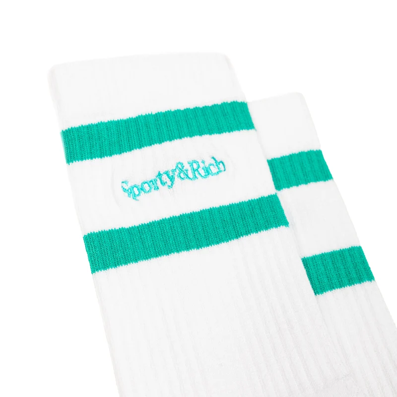Sporty & Rich Serif Logo Socks