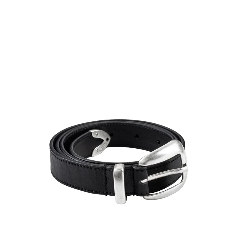 Molebo Soft Leather Triple Hardware Belt