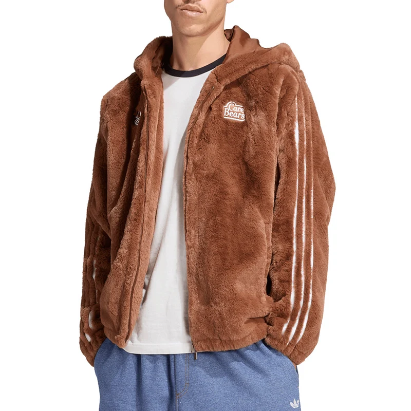 Adidas x Care Bear Fur Jacket