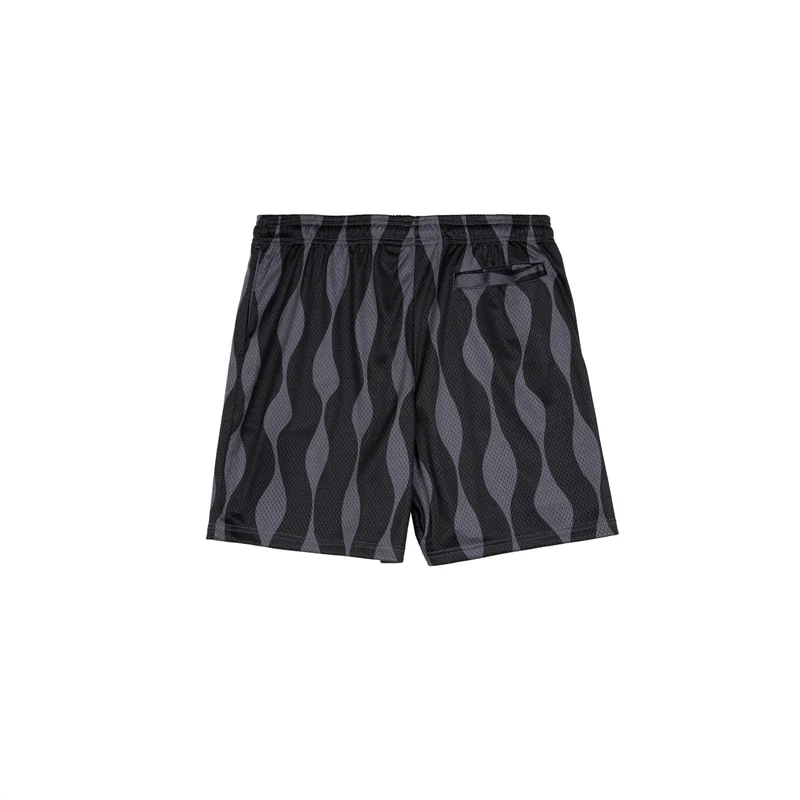 By Parra Waved Mesh Shorts