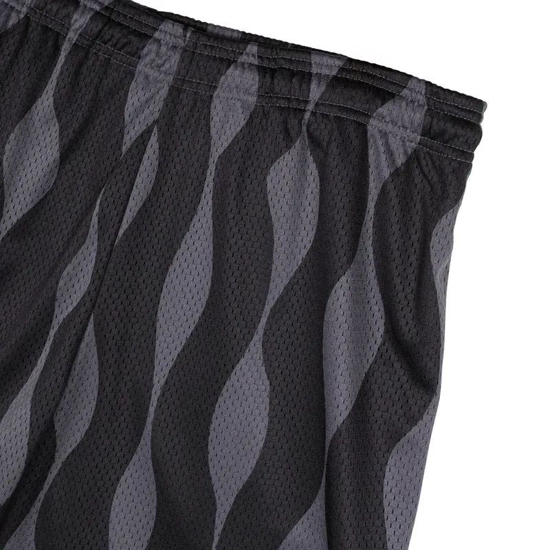 By Parra Waved Mesh Shorts