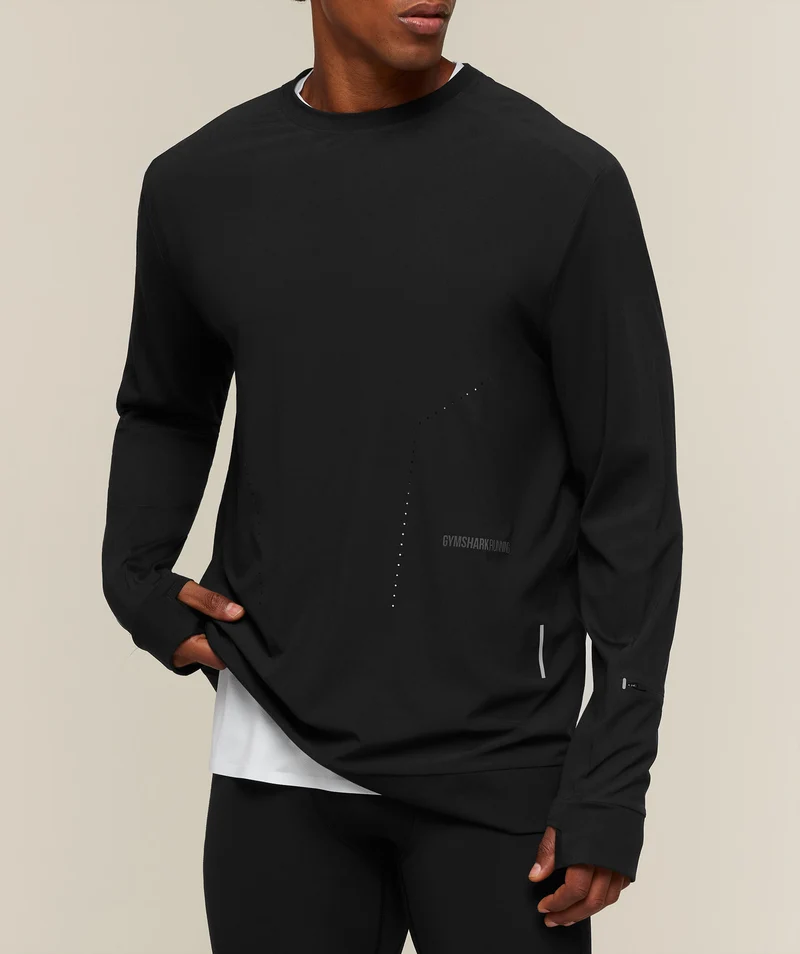 Gymshark Running Elite Crew - Black