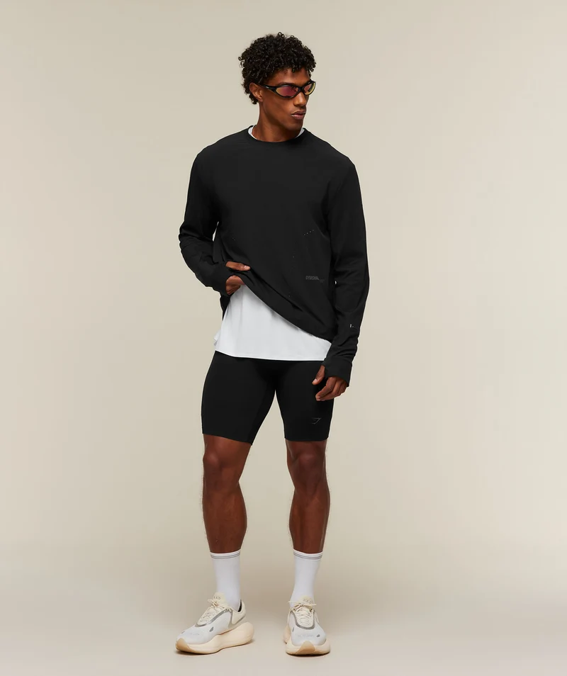 Gymshark Running Elite Crew - Black