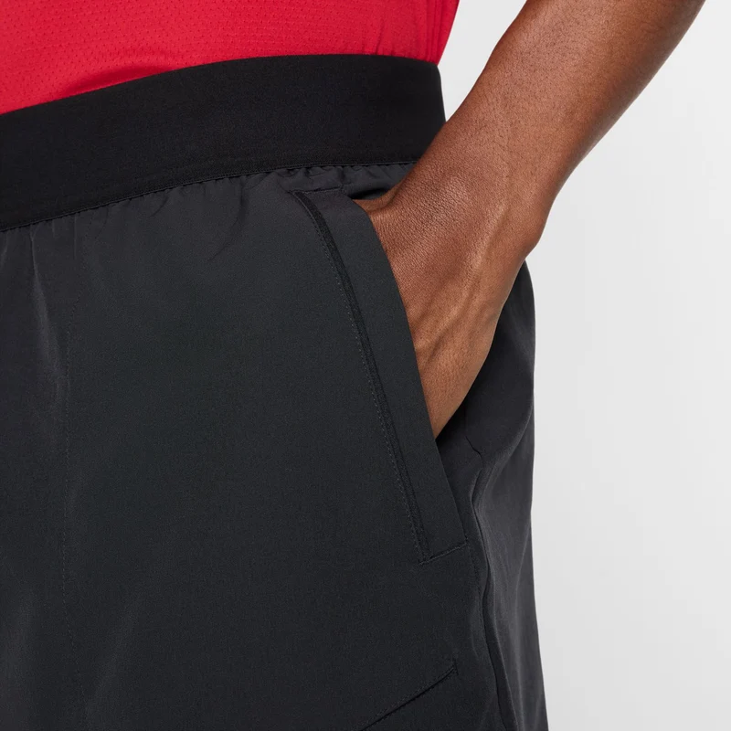 Court Dri-Fit Advantage 6in Shorts Herren-Schwarz,Weiß