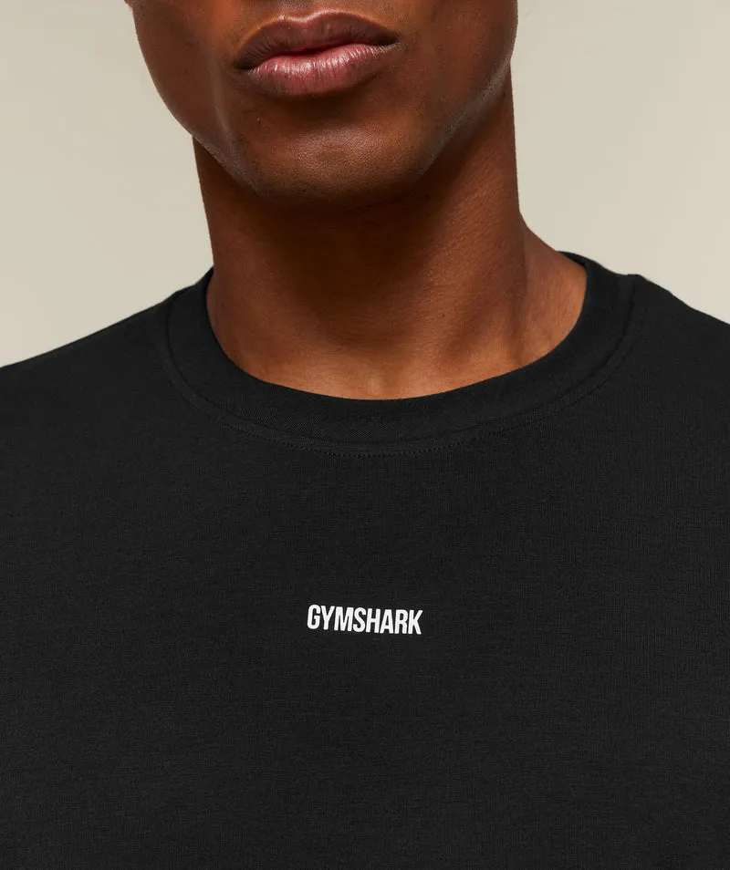 Gymshark Super Soft Running T-Shirt - Black