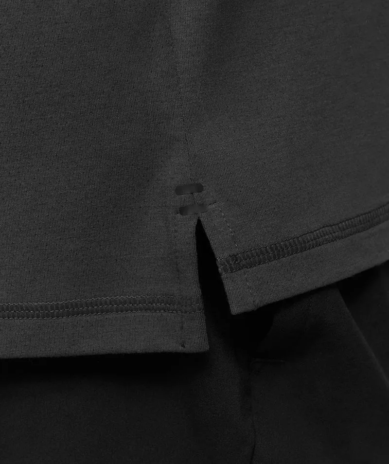 Gymshark Hybrid T-Shirt - Onyx Grey