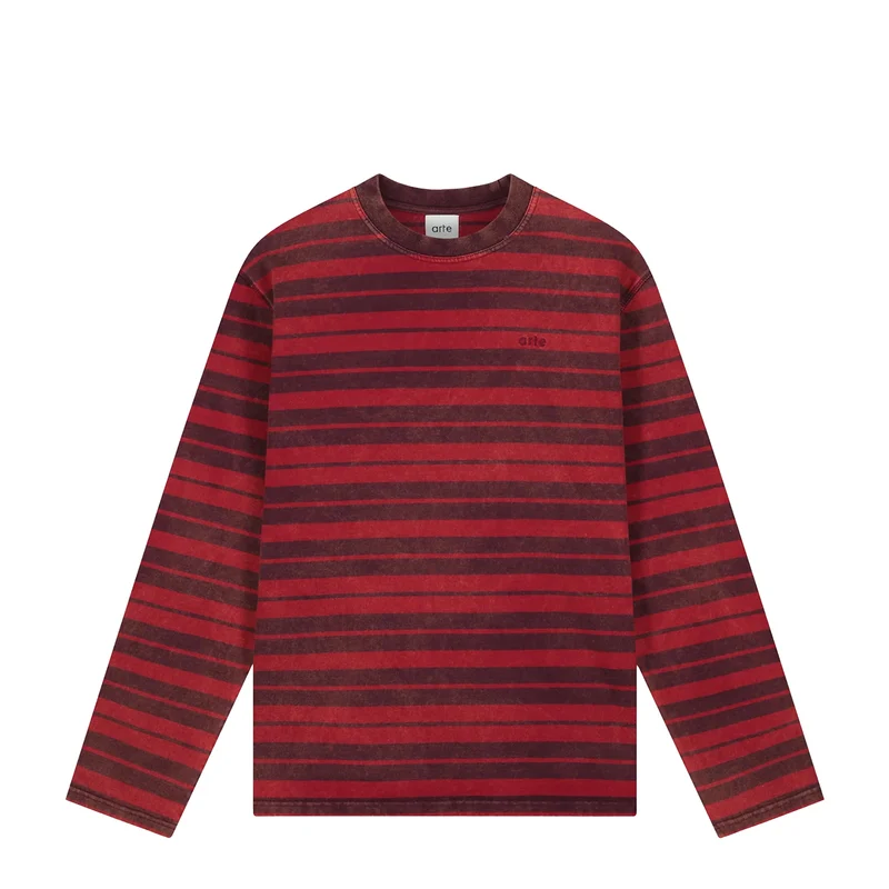 Arte Antwerp Sunfade Striped Longsleeve