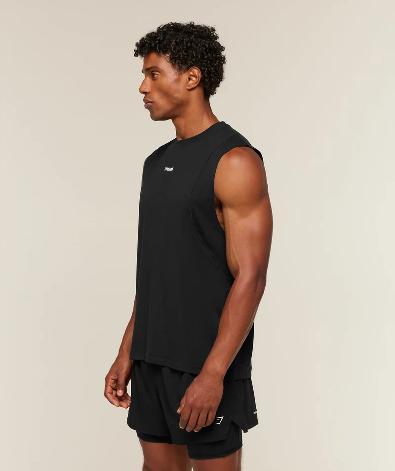 Gymshark Super Soft Running Tank - Black