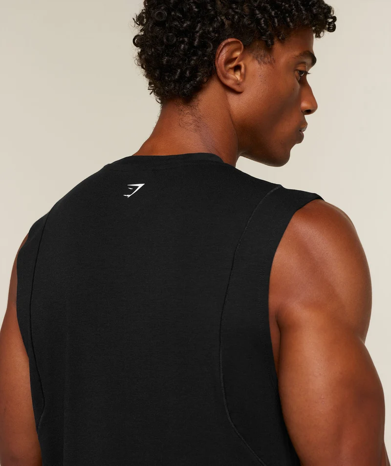 Gymshark Super Soft Running Tank - Black