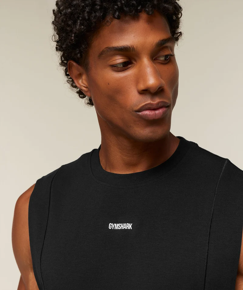 Gymshark Super Soft Running Tank - Black